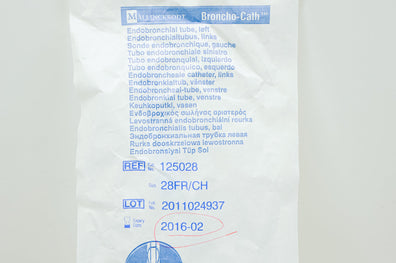 Mallinckrodt 125028 Endobronchial Tube, Left 28Fr. (x)